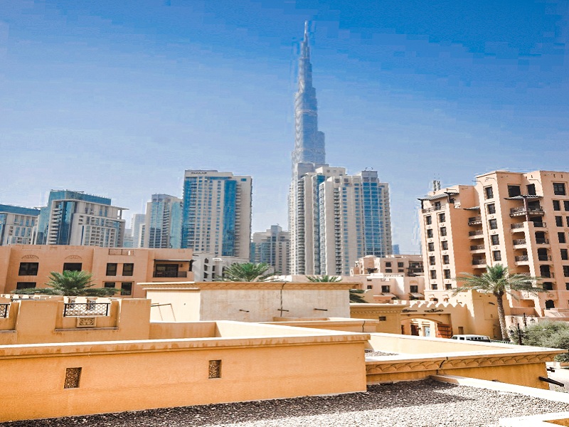 Burj Khalifa View | Well Maintained| Unfurnished | 2Br