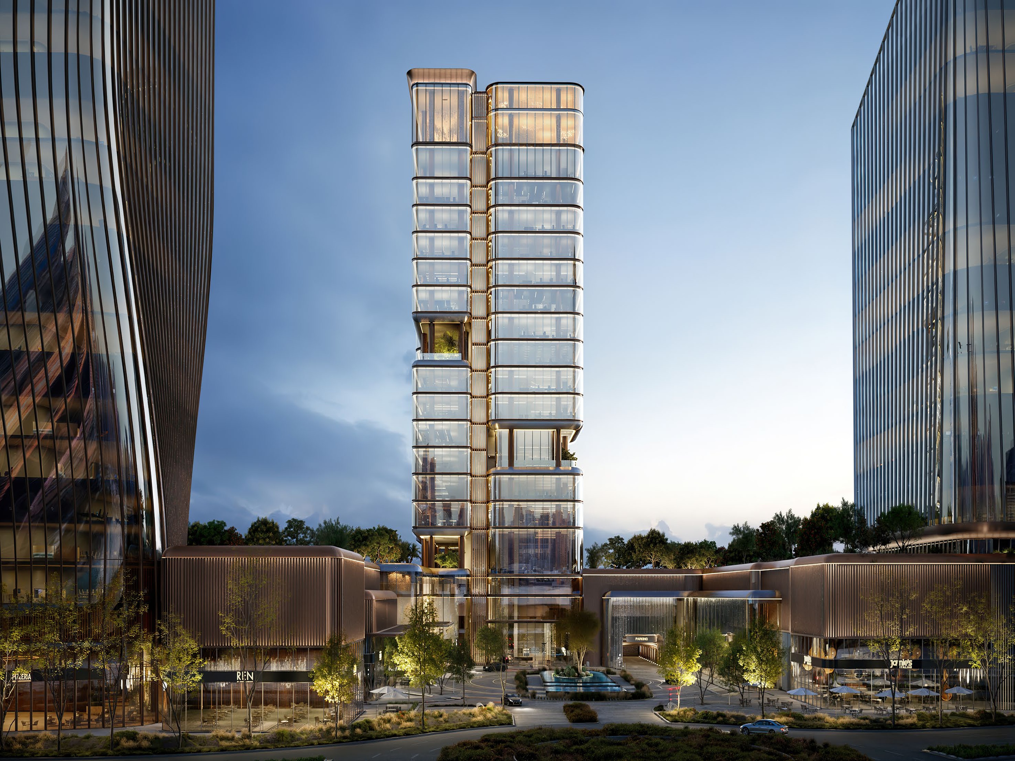 Flexible Office Layout | Future-Ready Commercial Hub |