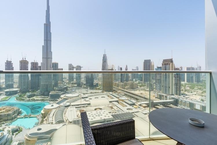 Burj and Fountain View | High Floor | Spacious