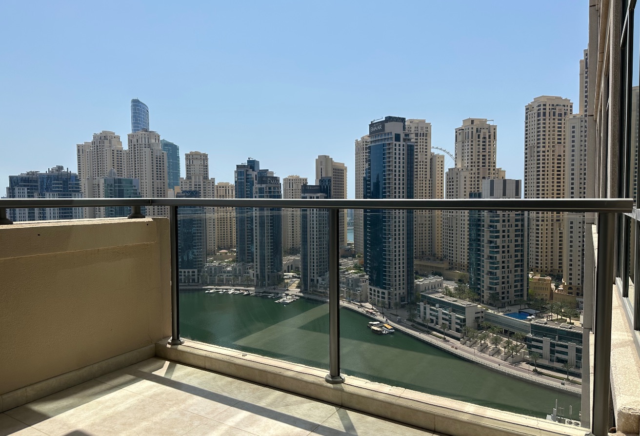 Dubai Marina, Full Marina views/Study/Close to mall and beach!